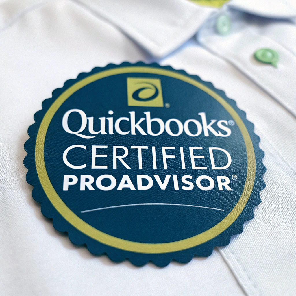 Certified QuickBooks ProAdvisor Badge
